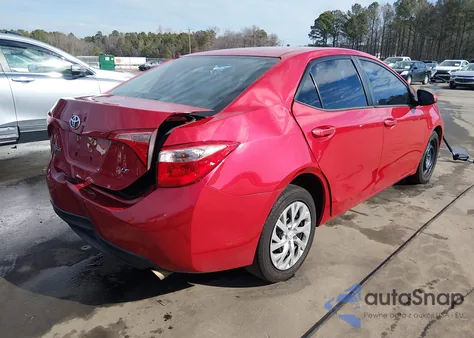 2017 Toyota Corolla Le from USA, damaged, VIN 2T1BURHE4HC775436